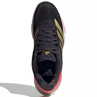 Chaussures Adidas Crazyquick Boost Padel Noir / Or / Rose
