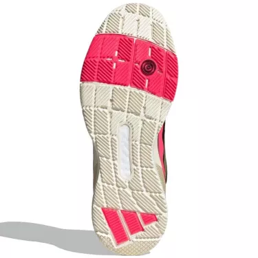 Chaussures Adidas Crazyquick Boost Padel Noir / Or / Rose