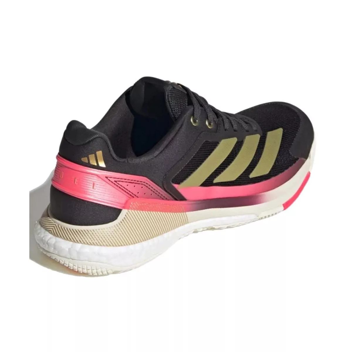 Chaussures Adidas Crazyquick Boost Padel Noir / Or / Rose