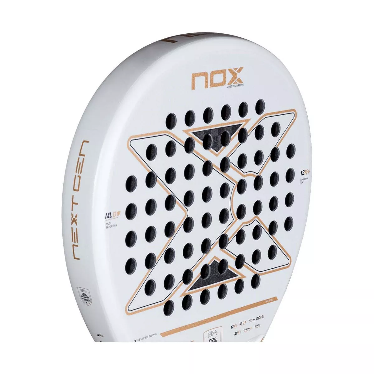 Raquette de padel Nox NextGen Pro Hybrid 12K 2026
