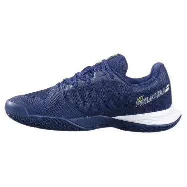 Chaussures Babolat Jet Premura 2 Junior Bleu Foncé / Vert Flash