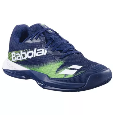 Chaussures Babolat Jet Premura 2 Junior Bleu Foncé / Vert Flash