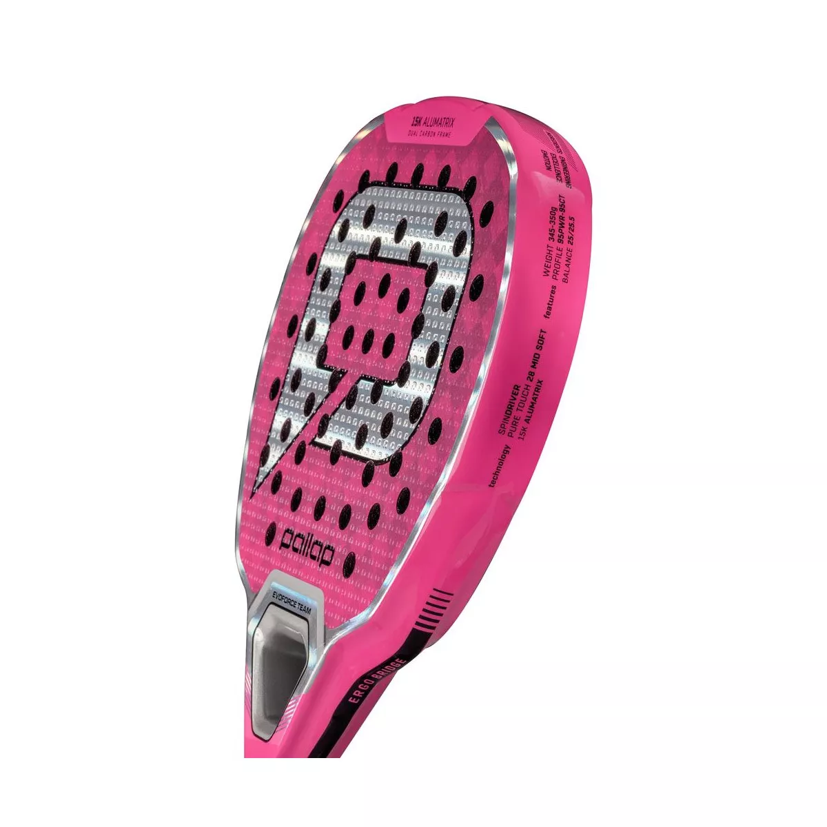 Raquette de padel Pallap Evoforce Team Pink 2026