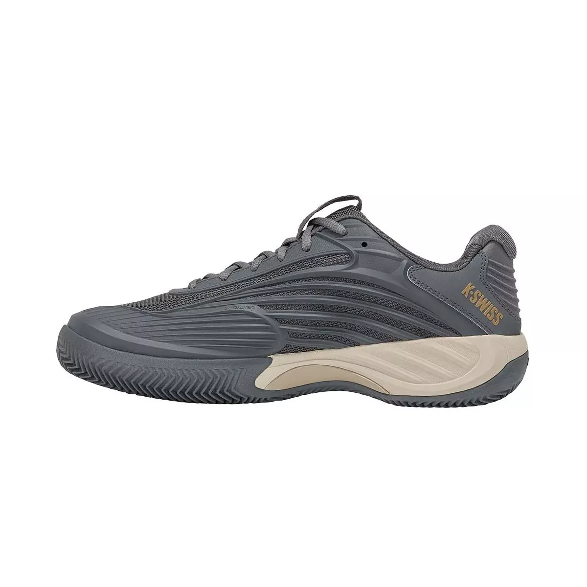 Chaussures de padel K-Swiss Hypercourt Express 3 Gris / Kaki