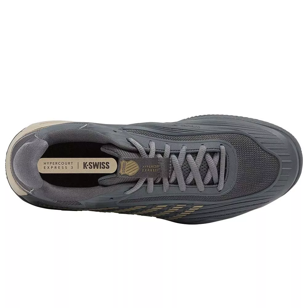 Chaussures de padel K-Swiss Hypercourt Express 3 Gris / Kaki