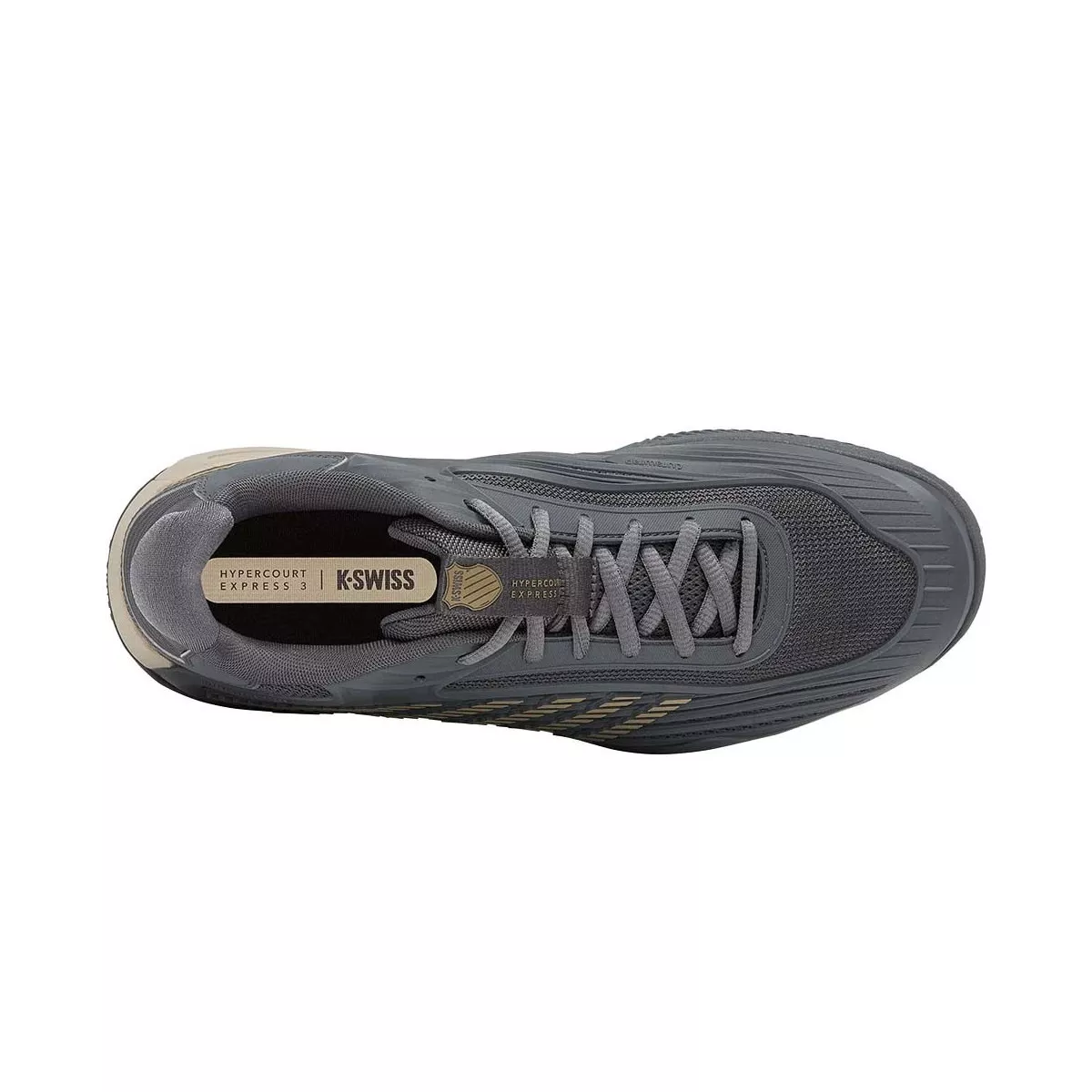 Chaussures de padel K-Swiss Hypercourt Express 3 Gris / Kaki