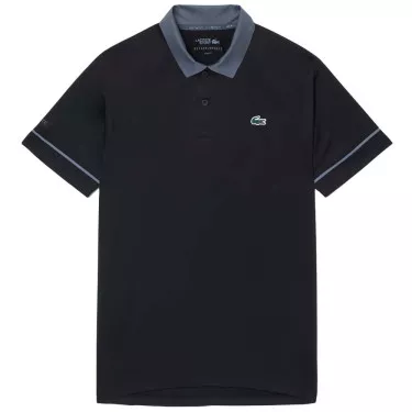 Polo Lacoste Tennis Novak Djokovic On Court Noir / Gris