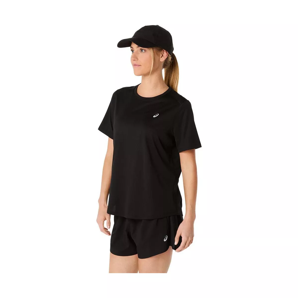T-Shirt Asics Core SS Femme Noir