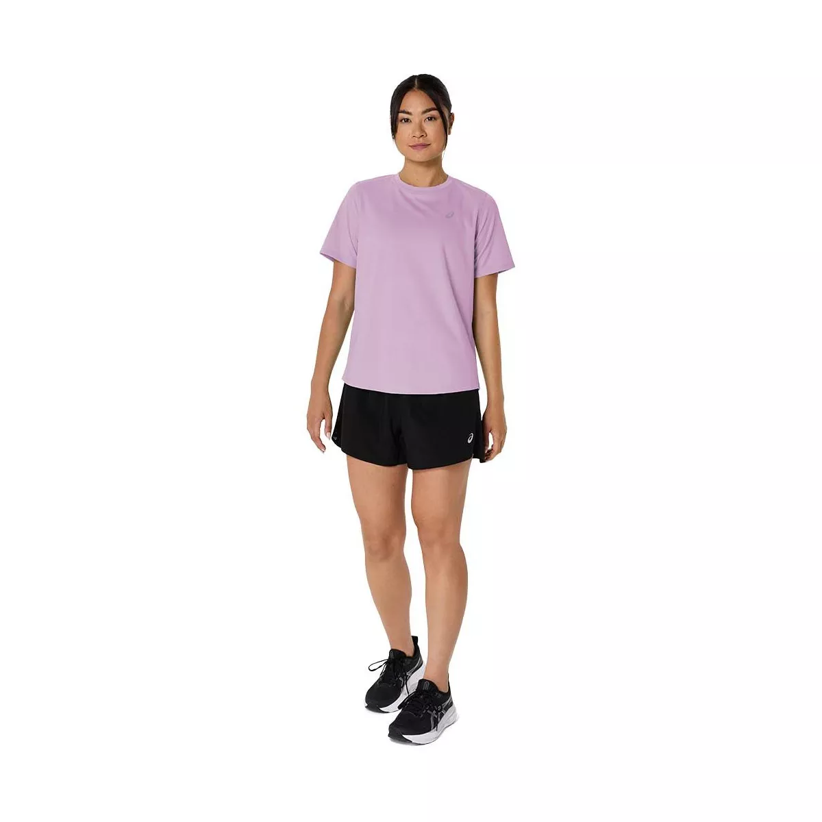 T-Shirt Asics Core SS Femme Rose