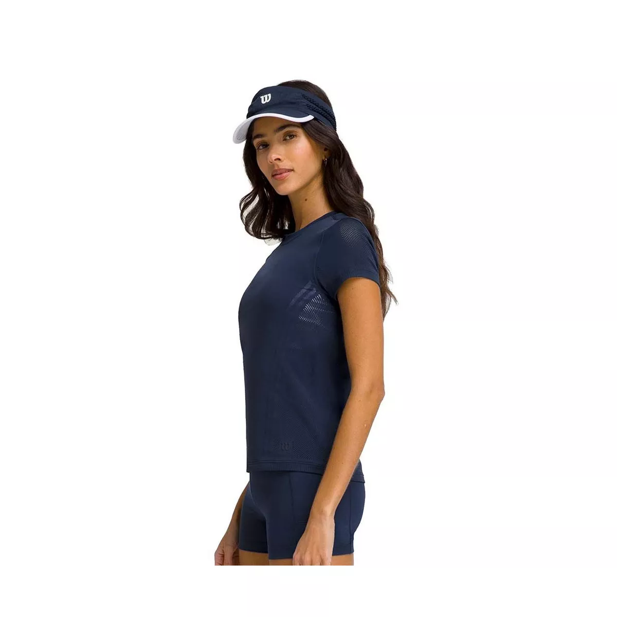 T-shirt Wilson Pro Seamless Femme Bleu marine