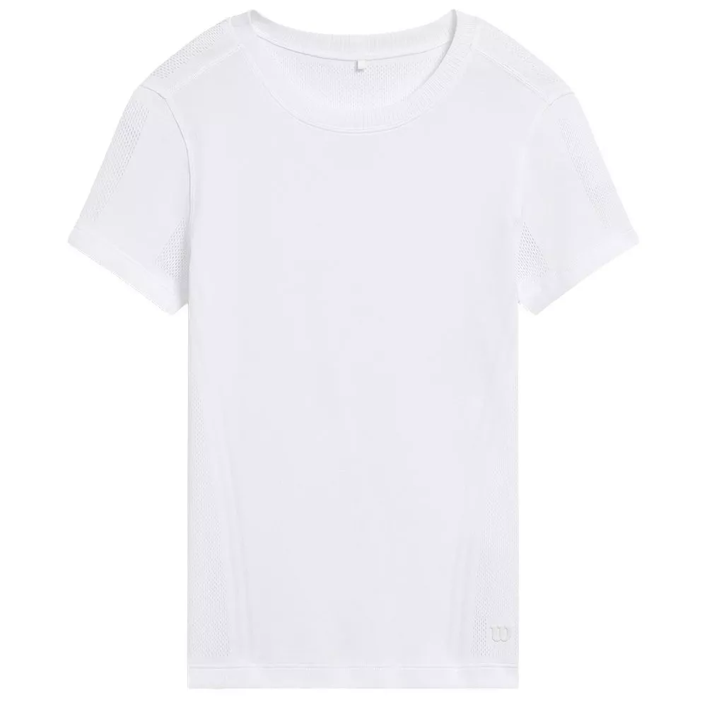 T-shirt Wilson Pro Seamless Femme Blanc