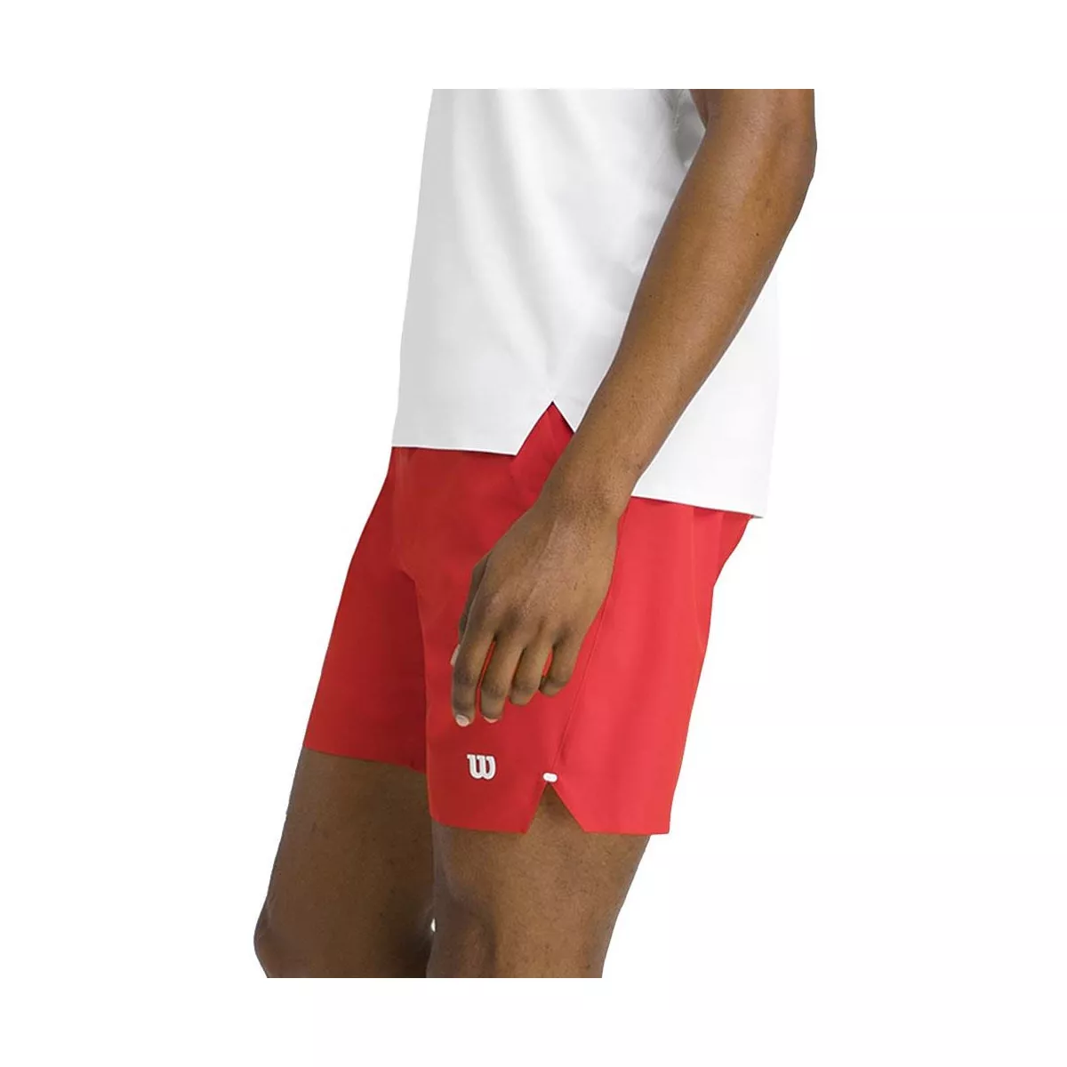 Short Wilson Tournament 18cm Homme Rouge