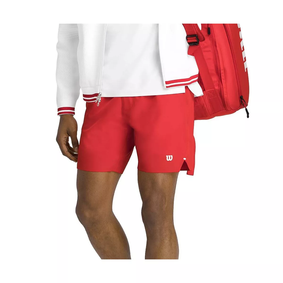 Short Wilson Tournament 18cm Homme Rouge