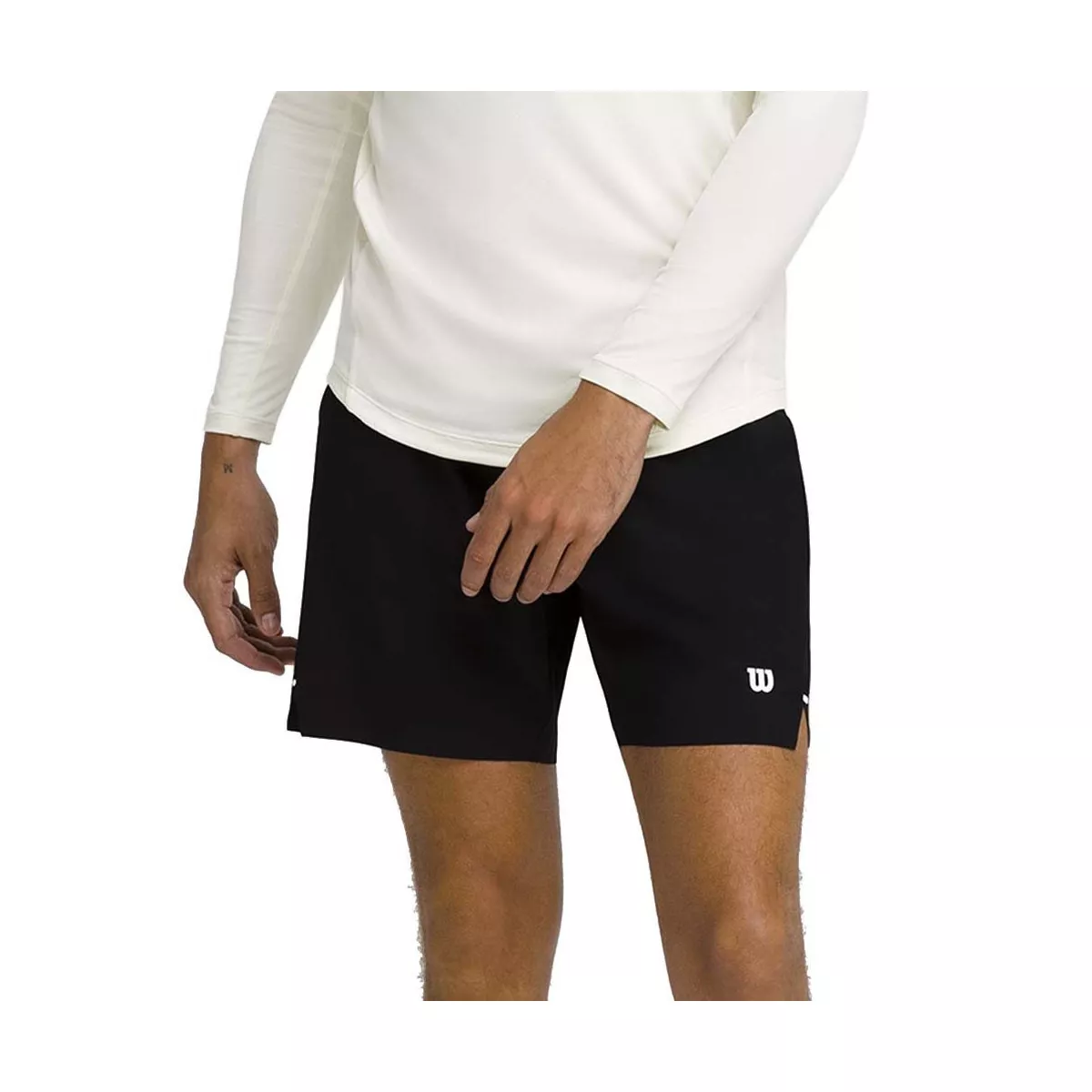 Short Wilson Tournament 18cm Homme Noir