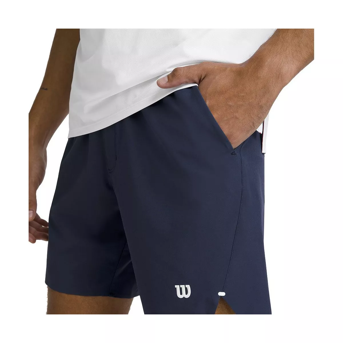Short Wilson Tournament 18cm Homme Bleu marine