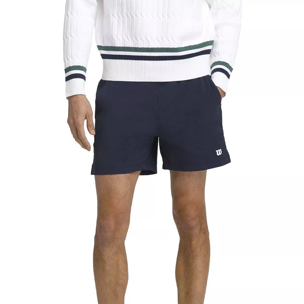 Short Wilson Tennis Volley Bleu marine