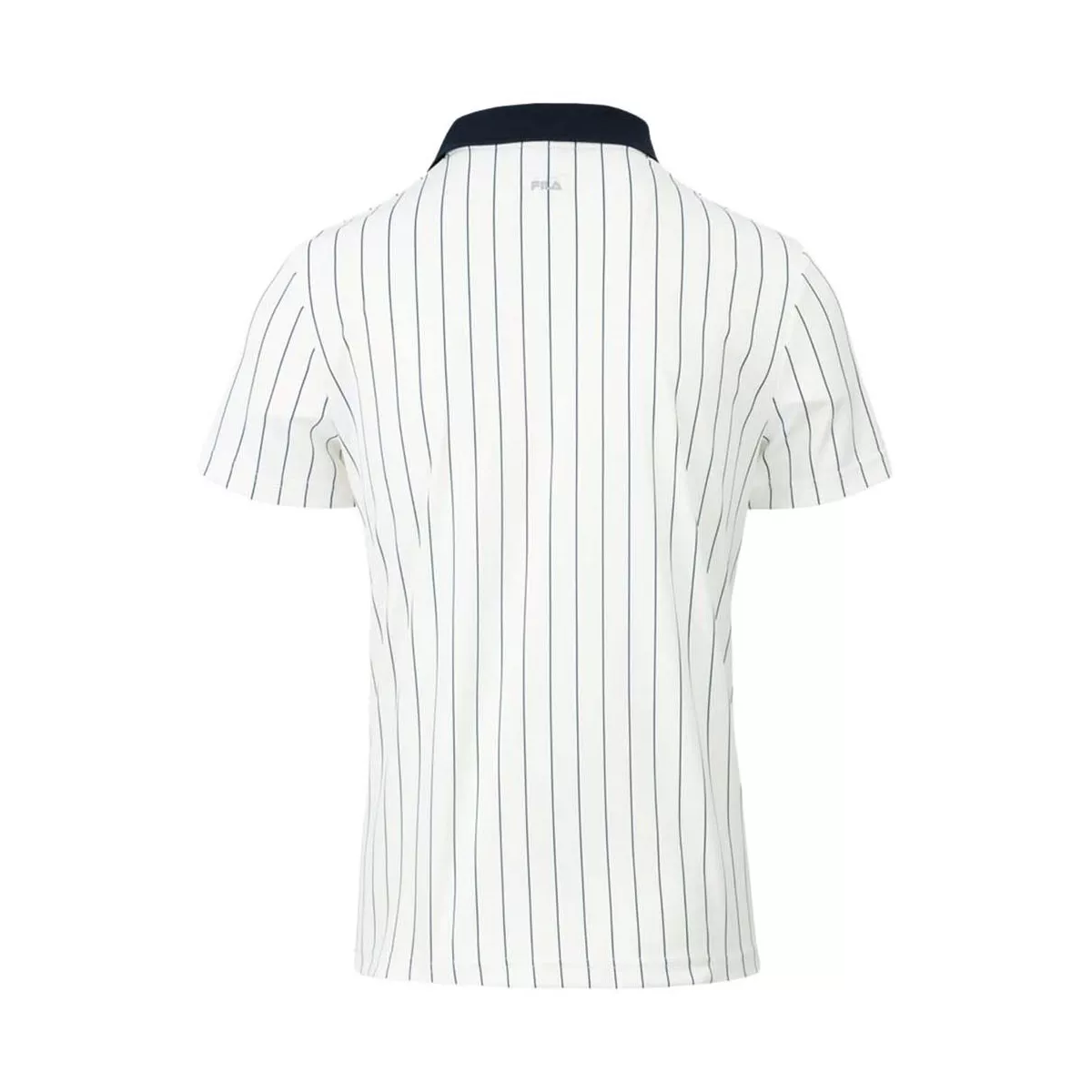 Polo Fila Stripes Bjorn Blanc
