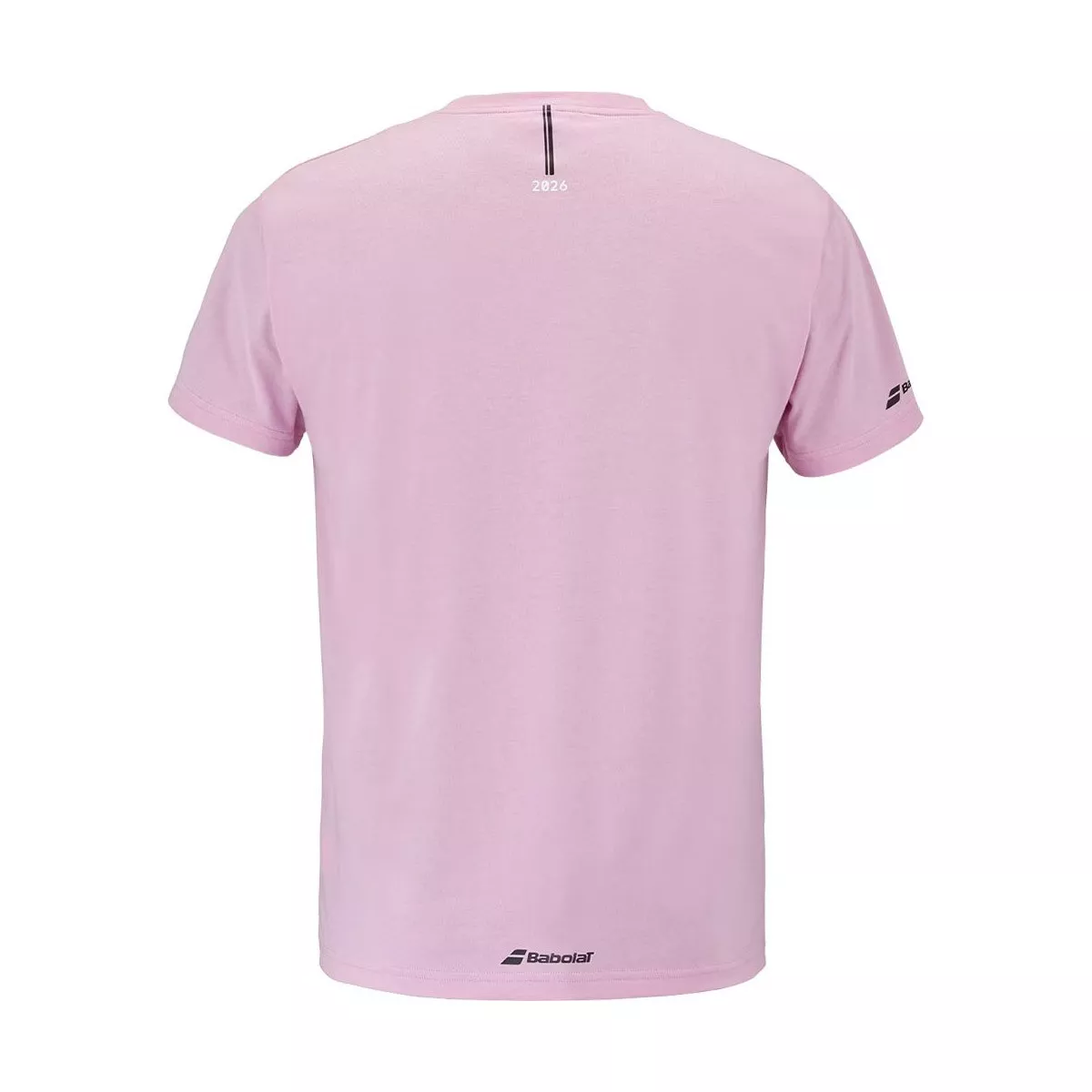 T-Shirt Babolat Exercise Message Rose