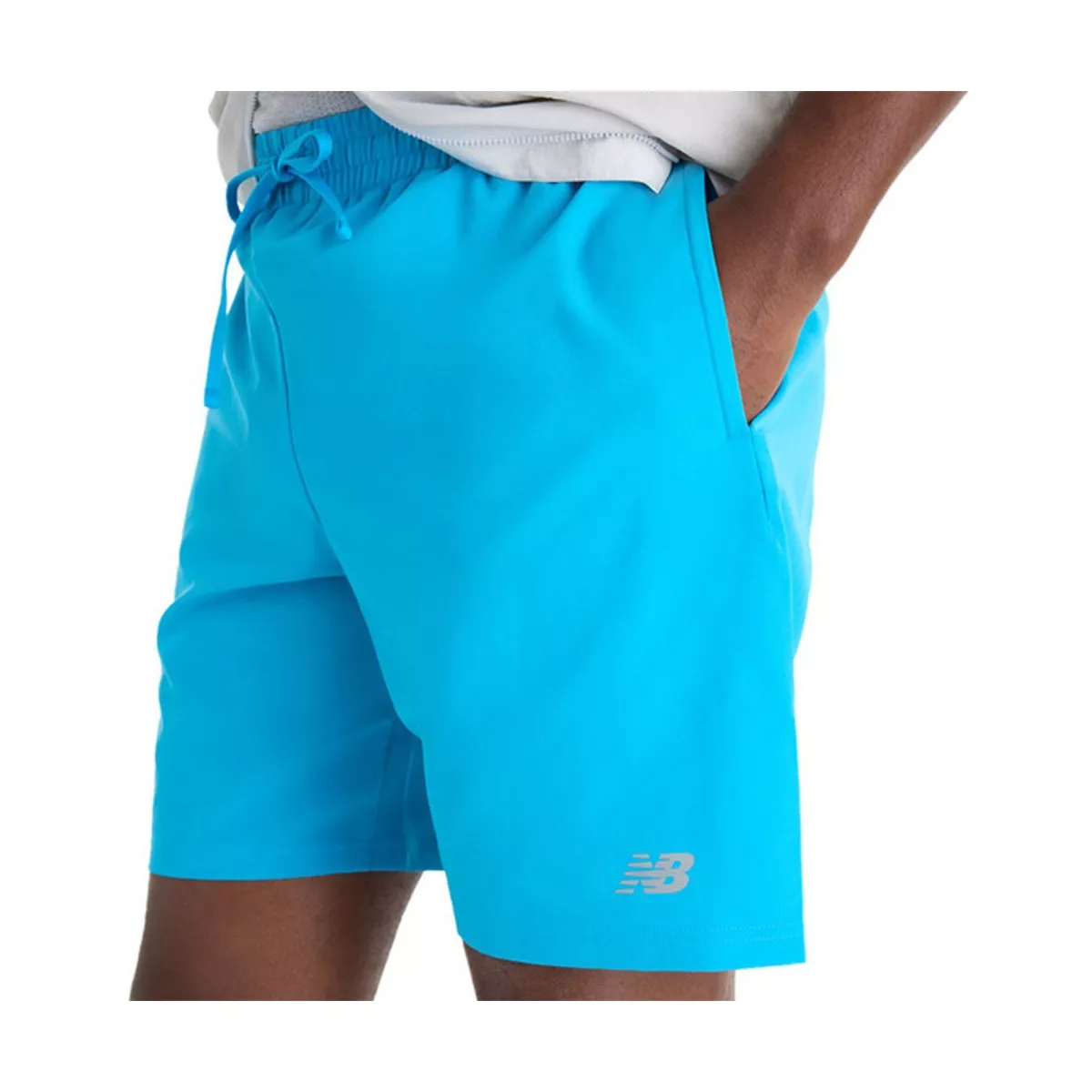 Short New Balance Essentials Bleu