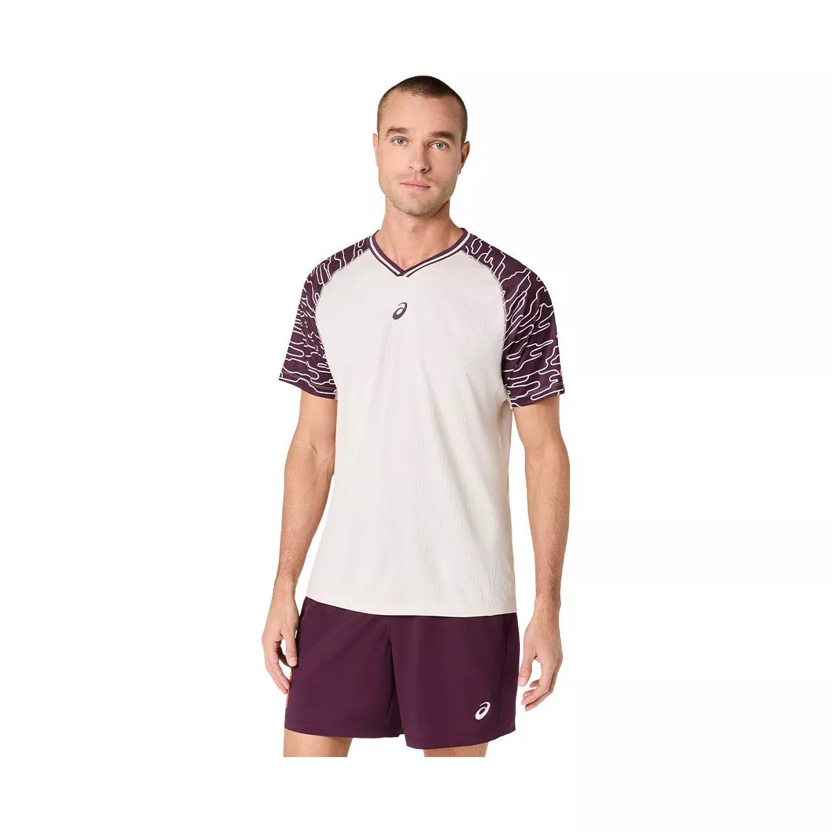 T-Shirt Asics Padel Court SS Beige