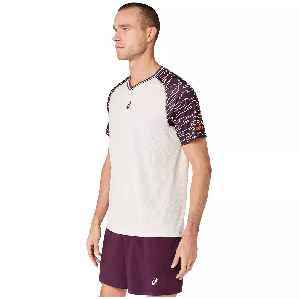 T-Shirt Asics Padel Court SS Beige