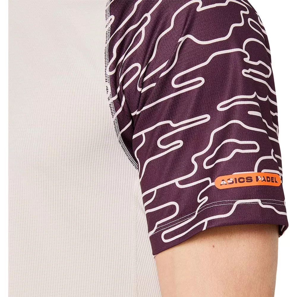T-Shirt Asics Padel Court SS Beige