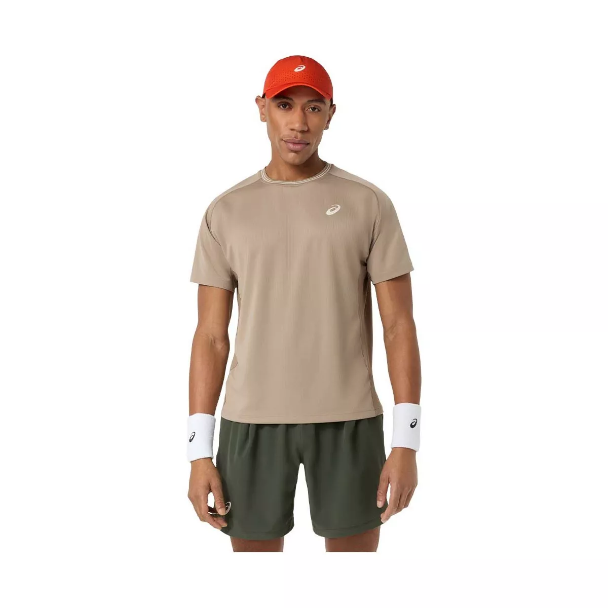 T-Shirt Asics Game SS Gris Beige