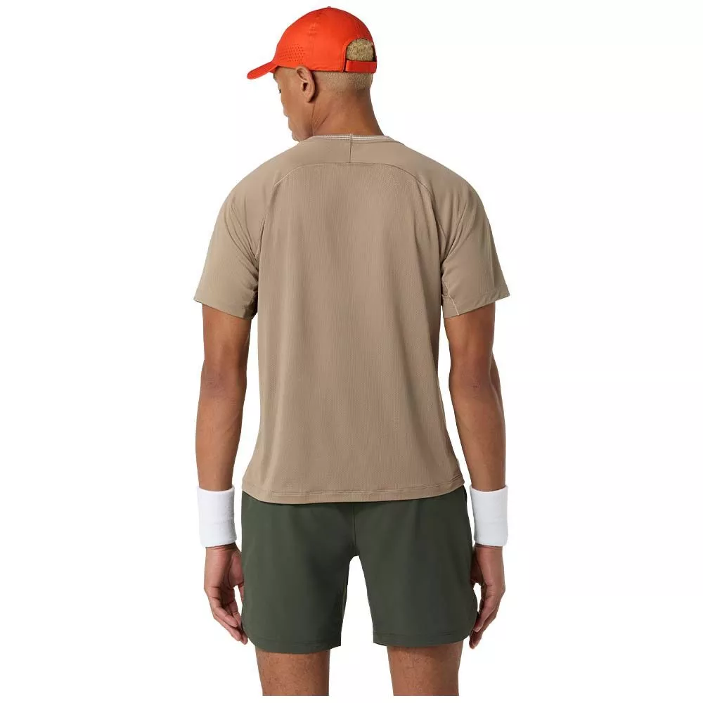 T-Shirt Asics Game SS Gris Beige