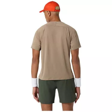 T-Shirt Asics Game SS Gris Beige