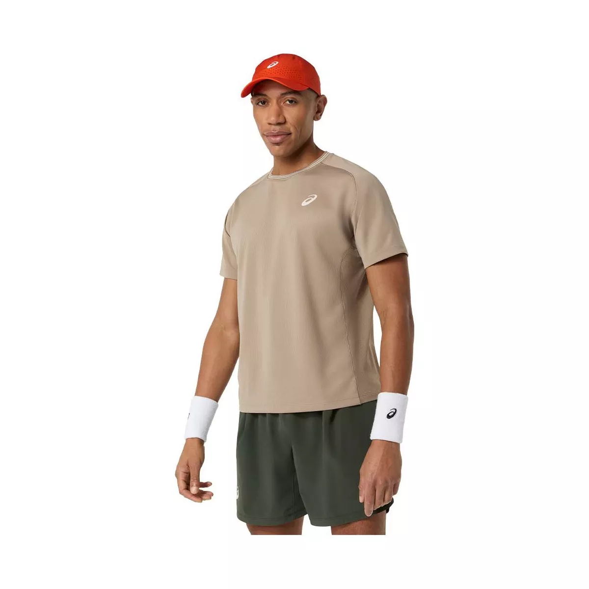 T-Shirt Asics Game SS Gris Beige
