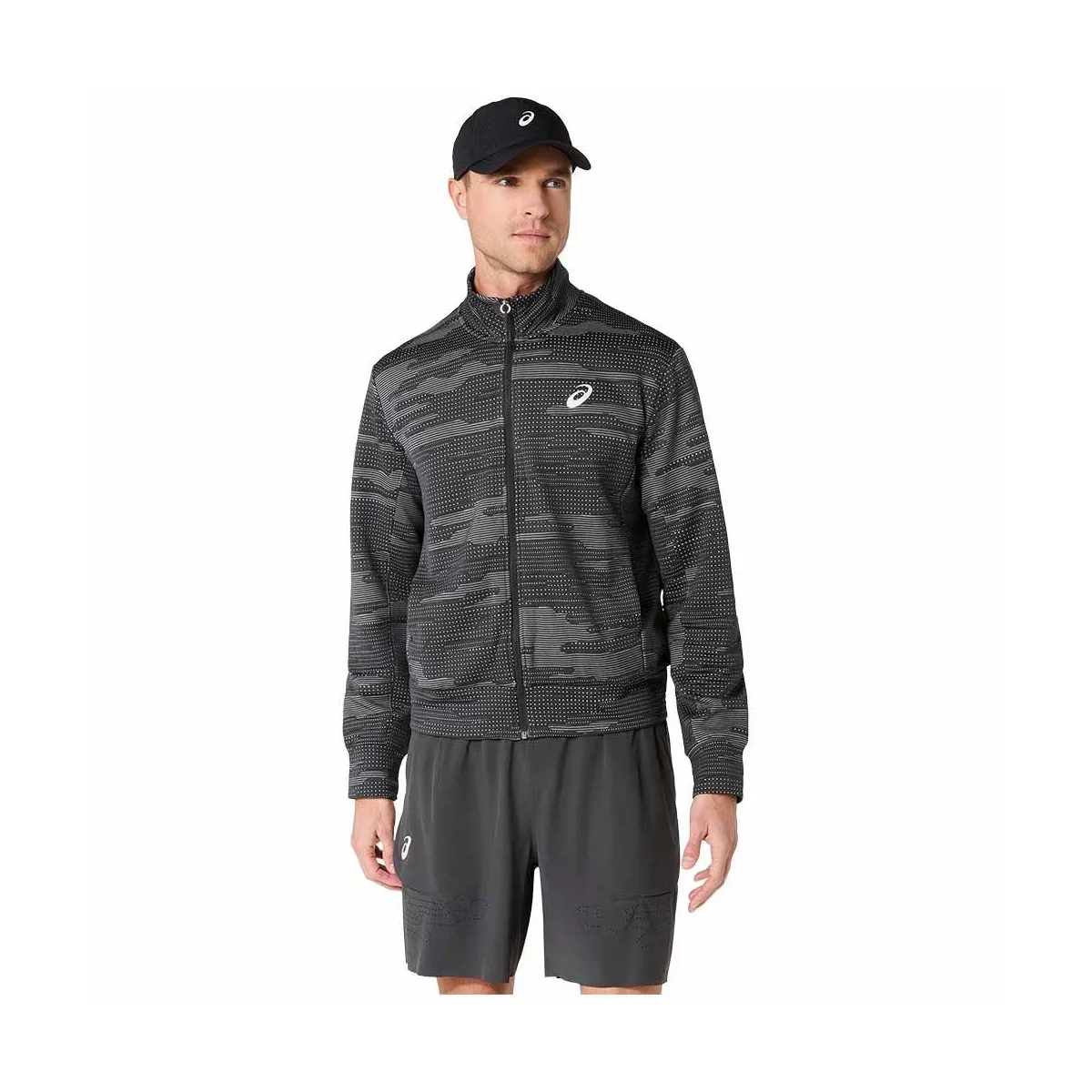 Veste Asics Match Night Energy Noir / Gris