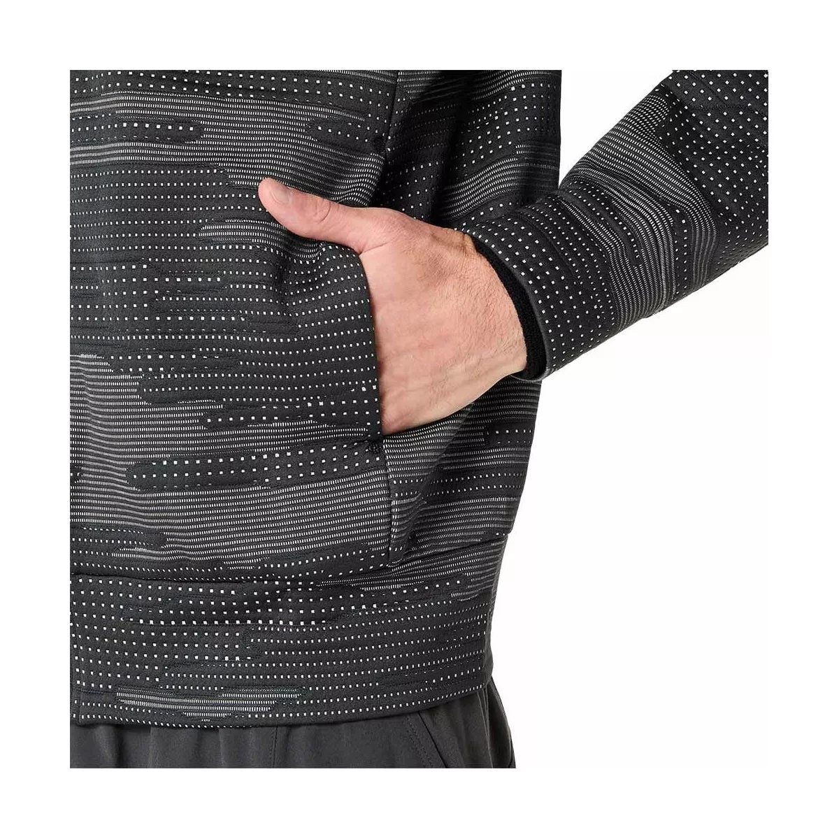 Veste Asics Match Night Energy Noir / Gris