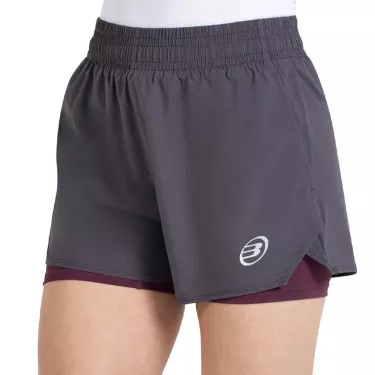 Short Bullpadel Orfeu Femme Gris foncé