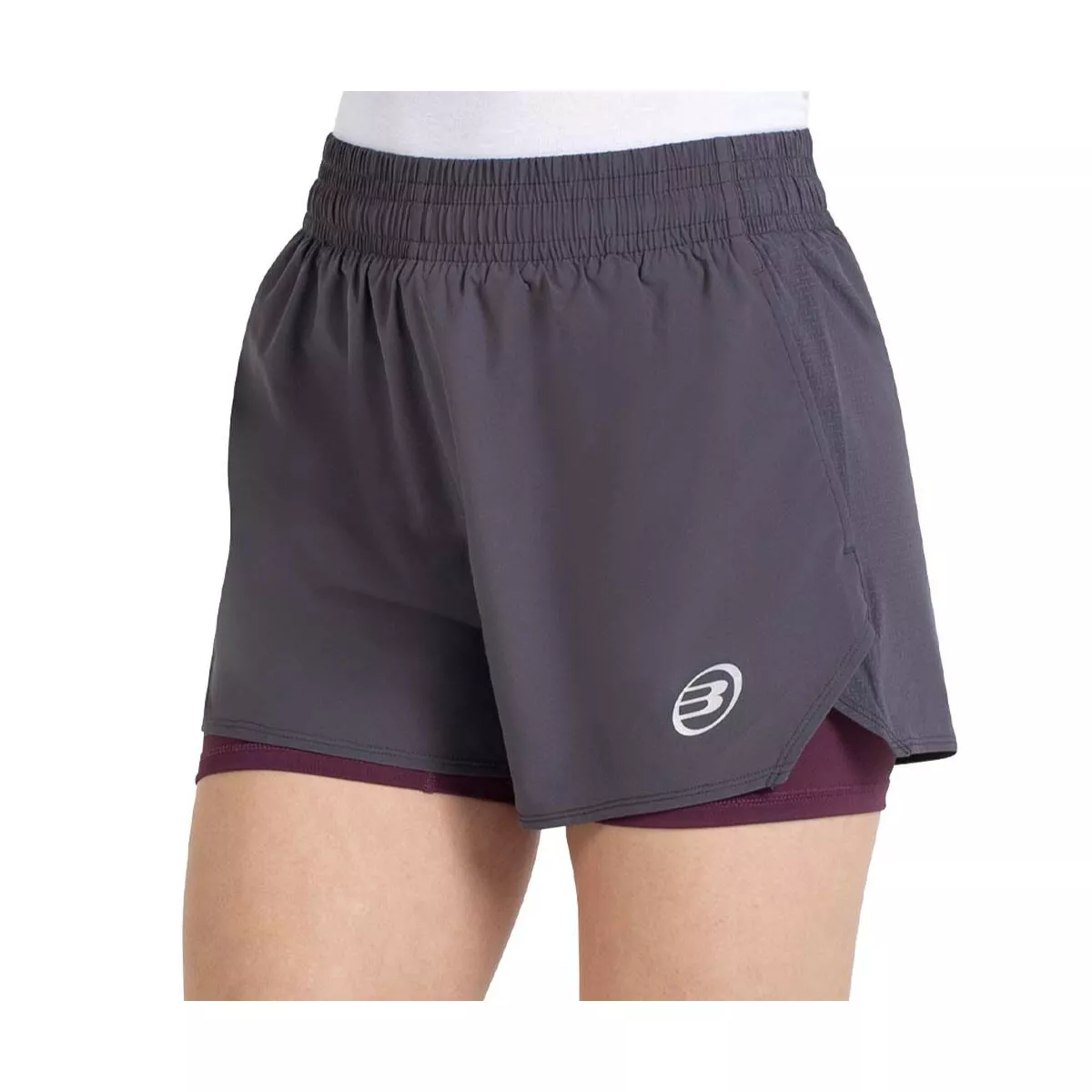 Short Bullpadel Orfeu Femme Gris foncé
