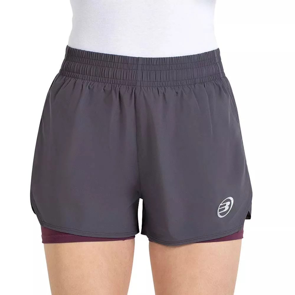 Short Bullpadel Orfeu Femme Gris foncé
