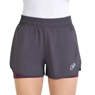 Short Bullpadel Orfeu Femme Gris foncé