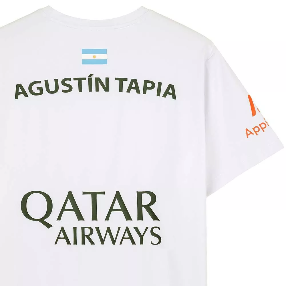 T-shirt Nox AT10 Agustín Tapia Blanc