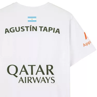 T-shirt Nox AT10 Agustín Tapia Blanc