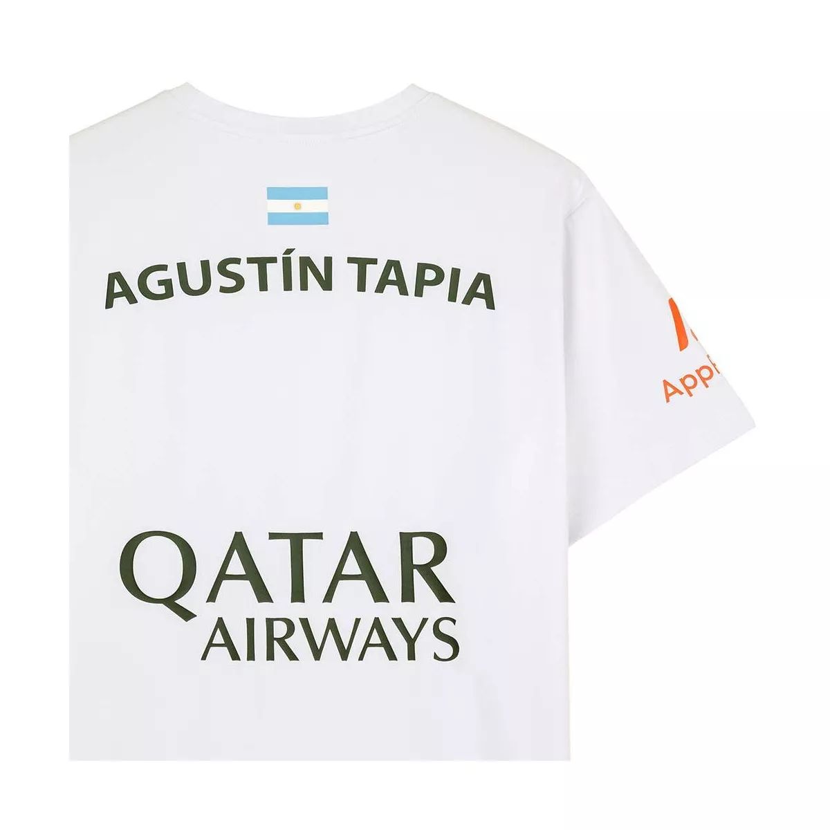 T-shirt Nox AT10 Agustín Tapia Blanc