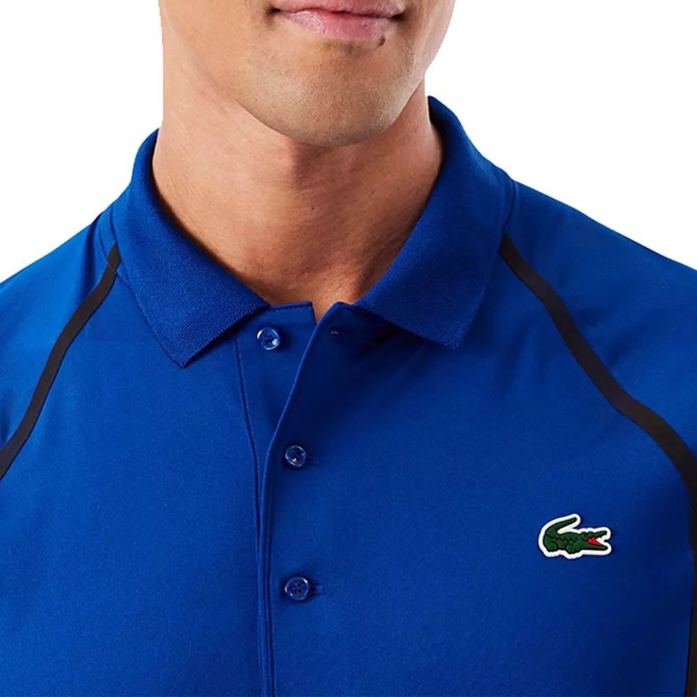 Polo Lacoste Tennis Daniil Medvedev Bleu