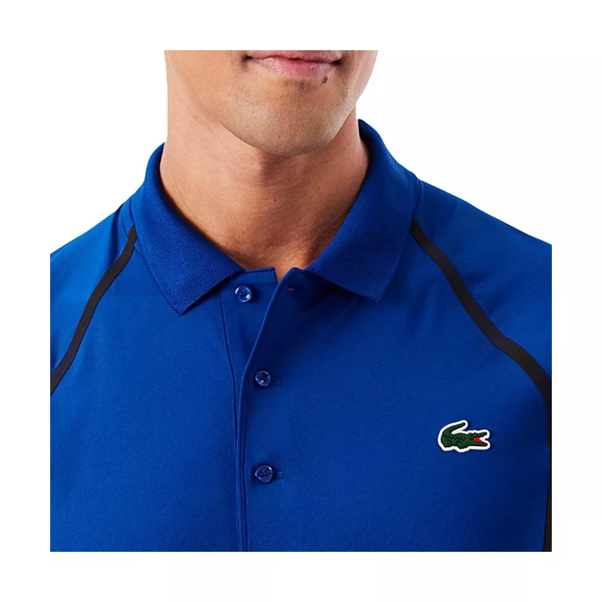 Polo Lacoste Tennis Daniil Medvedev Bleu