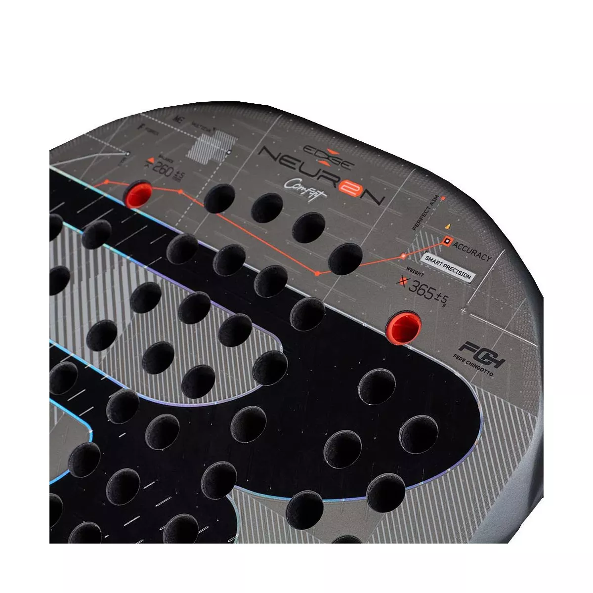 Raquette de padel Bullpadel Neuron 02 Edge Comfort 27