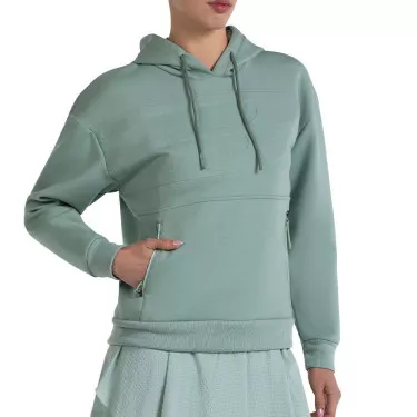 Sweat capuche Bullpadel Femme Eolia Vert