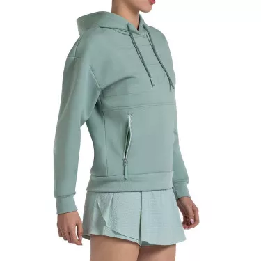 Sweat capuche Bullpadel Femme Eolia Vert