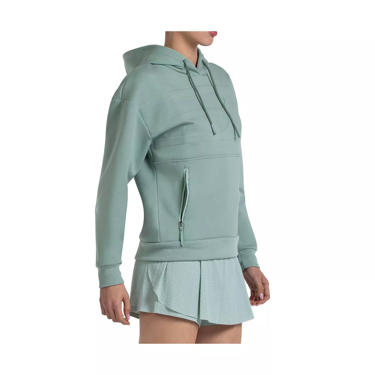 Sweat capuche Bullpadel Femme Eolia Vert