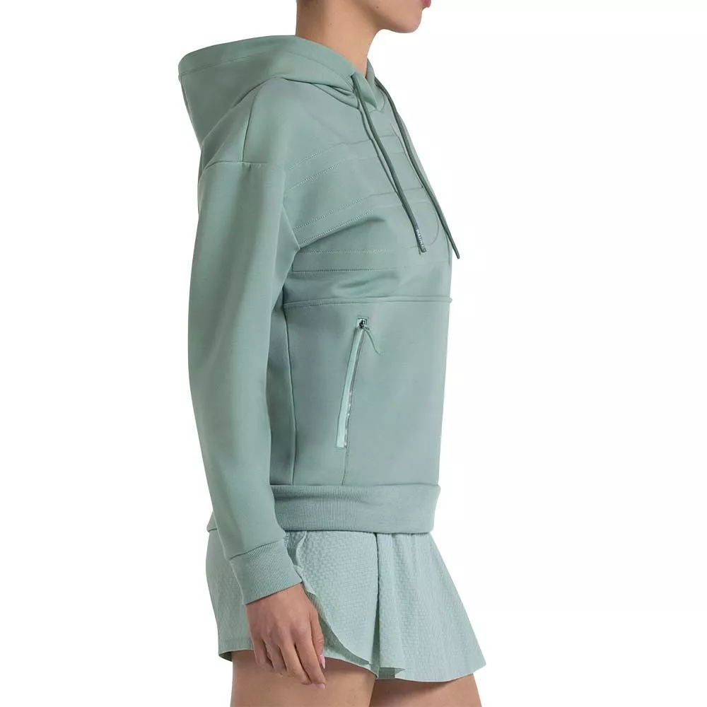 Sweat capuche Bullpadel Femme Eolia Vert
