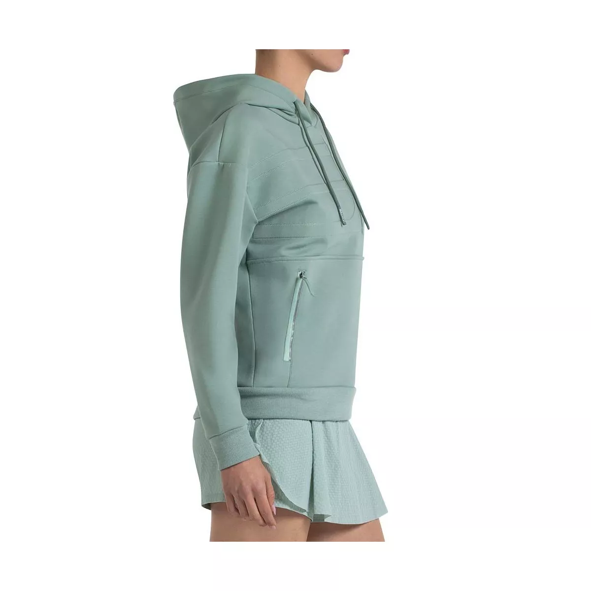 Sweat capuche Bullpadel Femme Eolia Vert