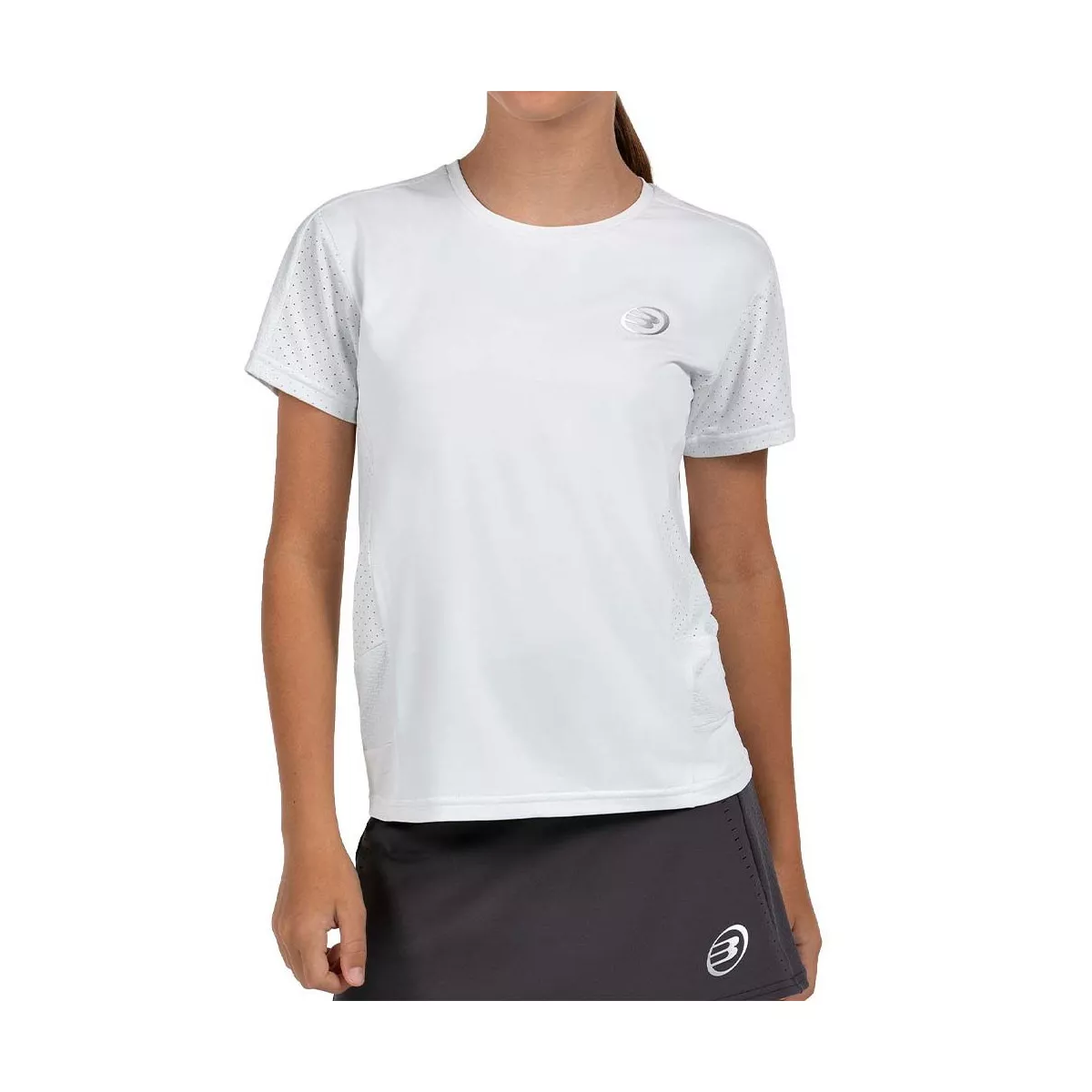 T-shirt Bullpadel Femme Omur Bea Blanc