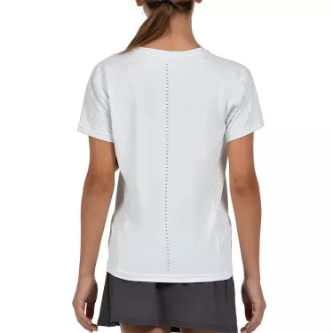 T-shirt Bullpadel Femme Omur Bea Blanc
