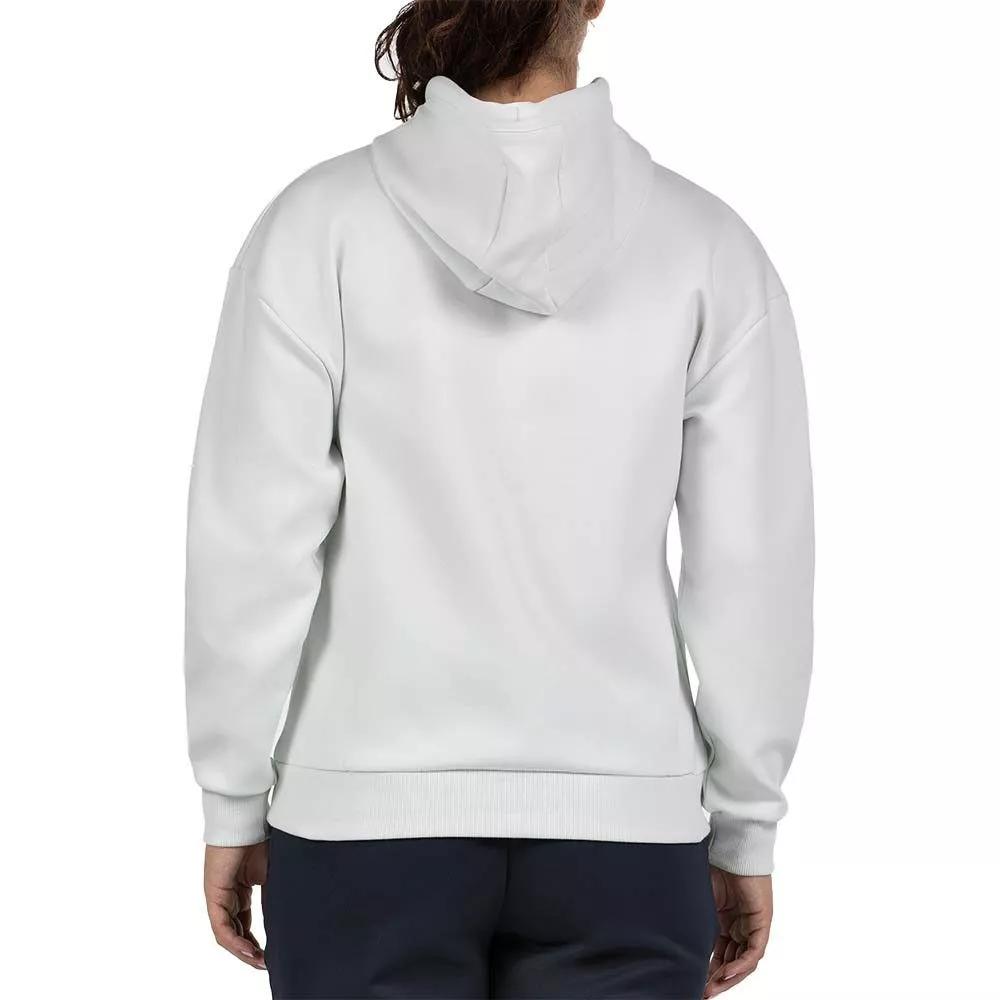 Sweat à capuche Bullpadel Femme Eolia Blanc
